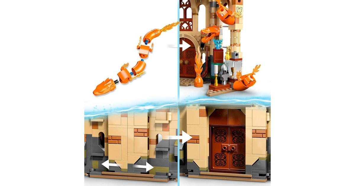 LEGO 76413 Harry Potter Hogwarts: Raum der Wünsche, Konstruktionsspielzeug