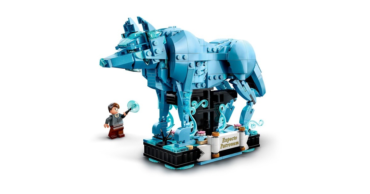 LEGO 76414 Harry Potter Expecto Patronum, Konstruktionsspielzeug(blau)