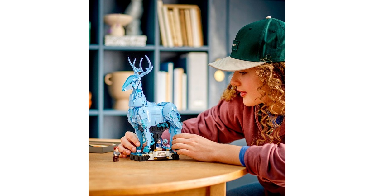 LEGO 76414 Harry Potter Expecto Patronum, Konstruktionsspielzeug(blau)
