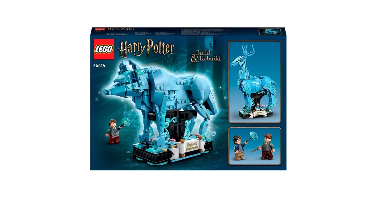 LEGO 76414 Harry Potter Expecto Patronum, Konstruktionsspielzeug(blau)