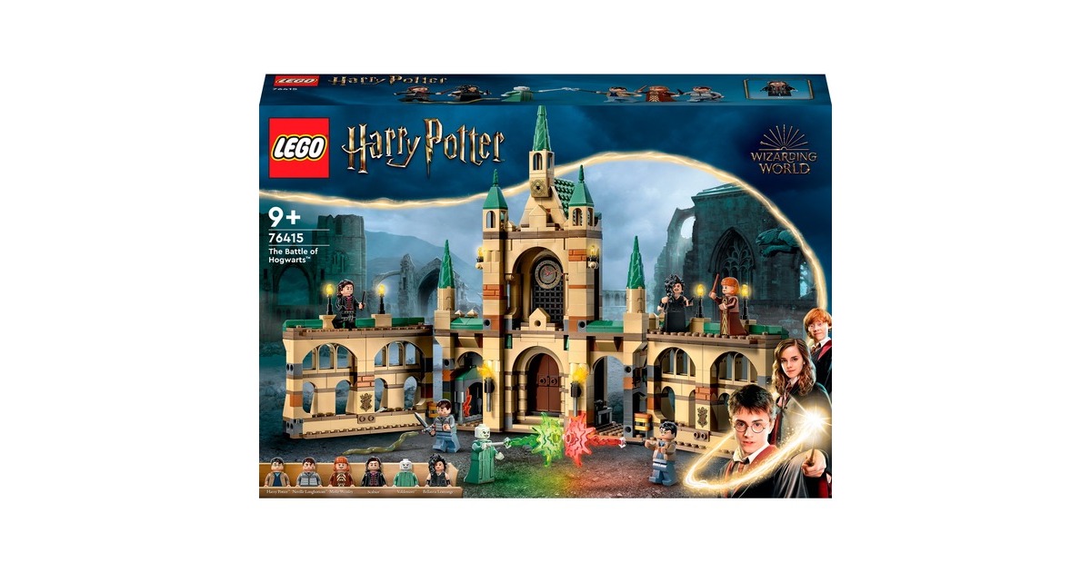 LEGO 76415 Harry Potter Der Kampf um Hogwarts, Konstruktionsspielzeug