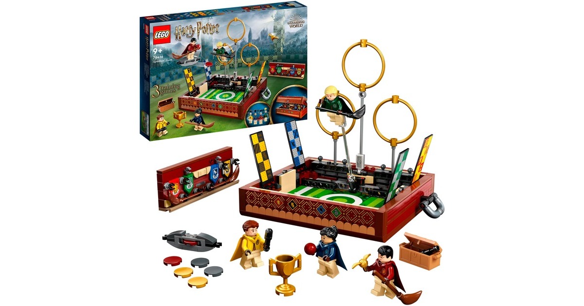 LEGO 76416 Harry Potter Quidditch Koffer, Konstruktionsspielzeug LEGO 76416 Harry Potter Quidditch Koffer, Konstruktionsspielzeug