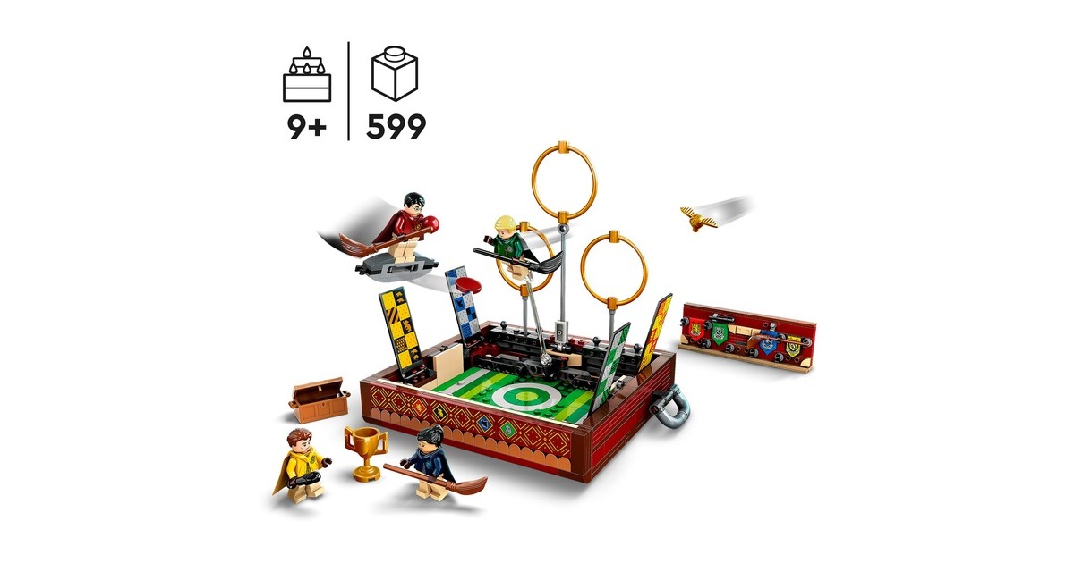 LEGO 76416 Harry Potter Quidditch Koffer, Konstruktionsspielzeug