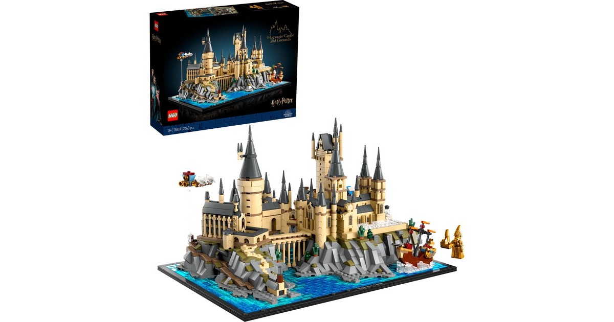 LEGO 76419 Harry Potter Schloss Hogwarts mit Schlossgelände, Konstruktionsspielzeug LEGO 76419 Harry Potter Schloss Hogwarts mit Schlossgelände, Konstruktionsspielzeug