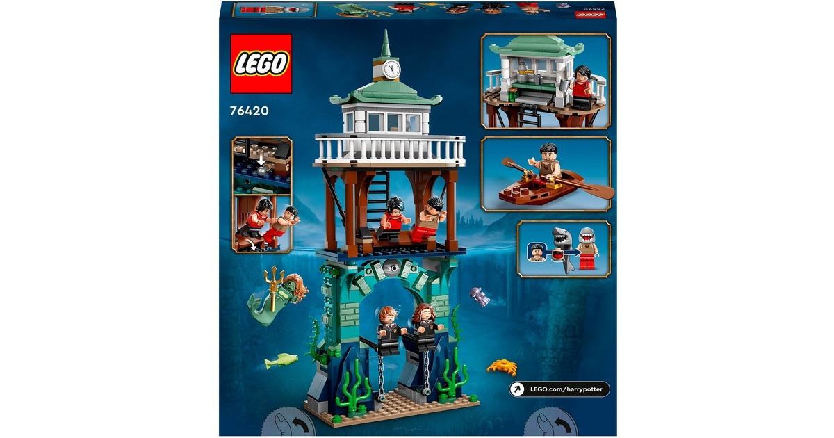 LEGO 76420 Harry Potter Trimagisches Turnier: Der Schwarze See, Konstruktionsspielzeug