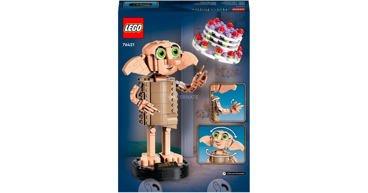 LEGO 76421 Harry Potter Dobby der Hauself, Konstruktionsspielzeug
