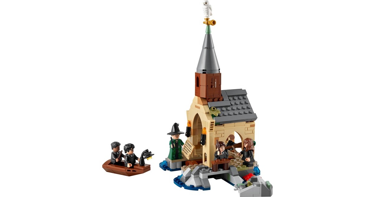 LEGO 76426 Harry Potter Bootshaus von Schloss Hogwarts, Konstruktionsspielzeug
