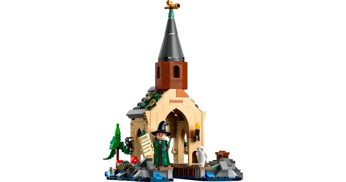 LEGO 76426 Harry Potter Bootshaus von Schloss Hogwarts, Konstruktionsspielzeug