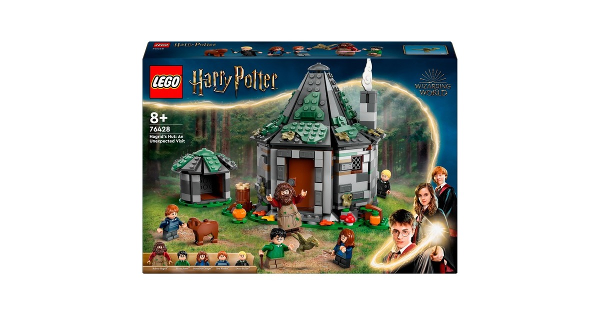 LEGO 76428 Harry Potter Hagrids Hütte: Ein unerwarteter Besuch, Konstruktionsspielzeug