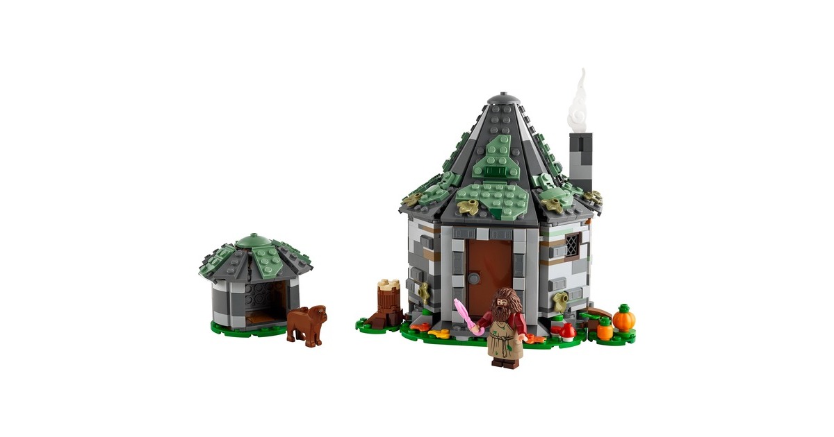LEGO 76428 Harry Potter Hagrids Hütte: Ein unerwarteter Besuch, Konstruktionsspielzeug