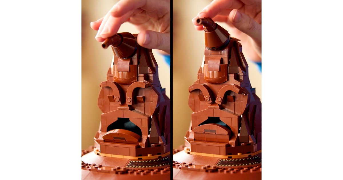 LEGO 76429 Harry Potter Der Sprechende Hut, Konstruktionsspielzeug