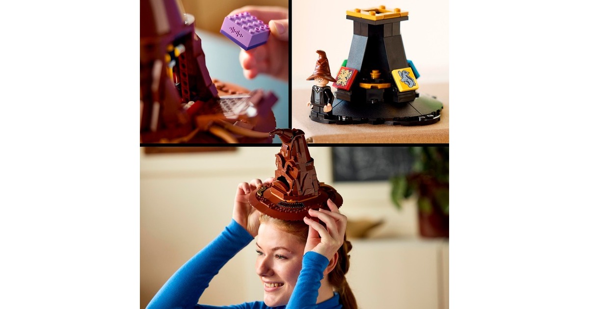 LEGO 76429 Harry Potter Der Sprechende Hut, Konstruktionsspielzeug