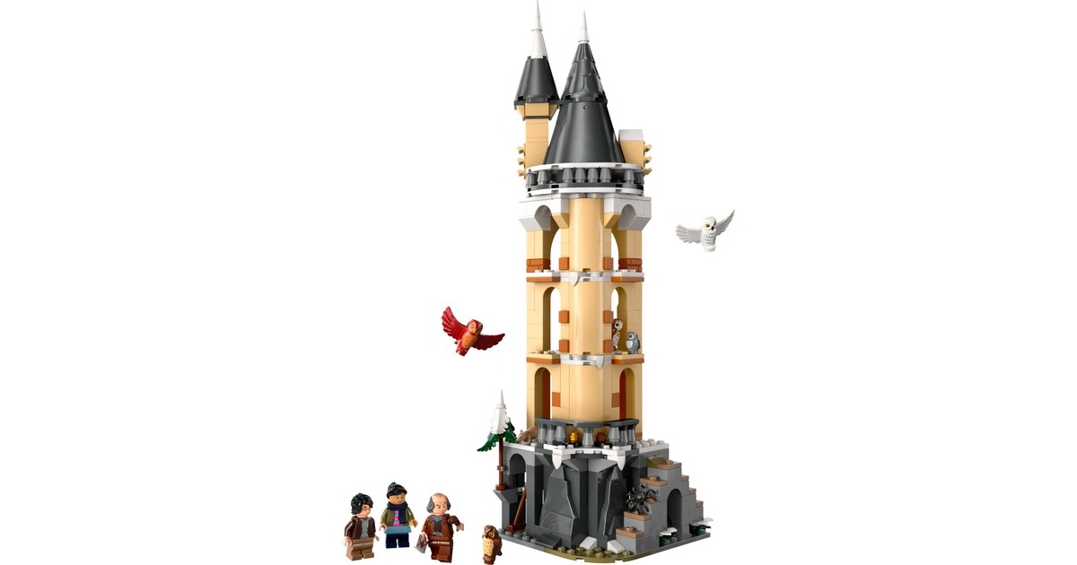 LEGO 76430 Harry Potter Eulerei auf Schloss Hogwarts, Konstruktionsspielzeug