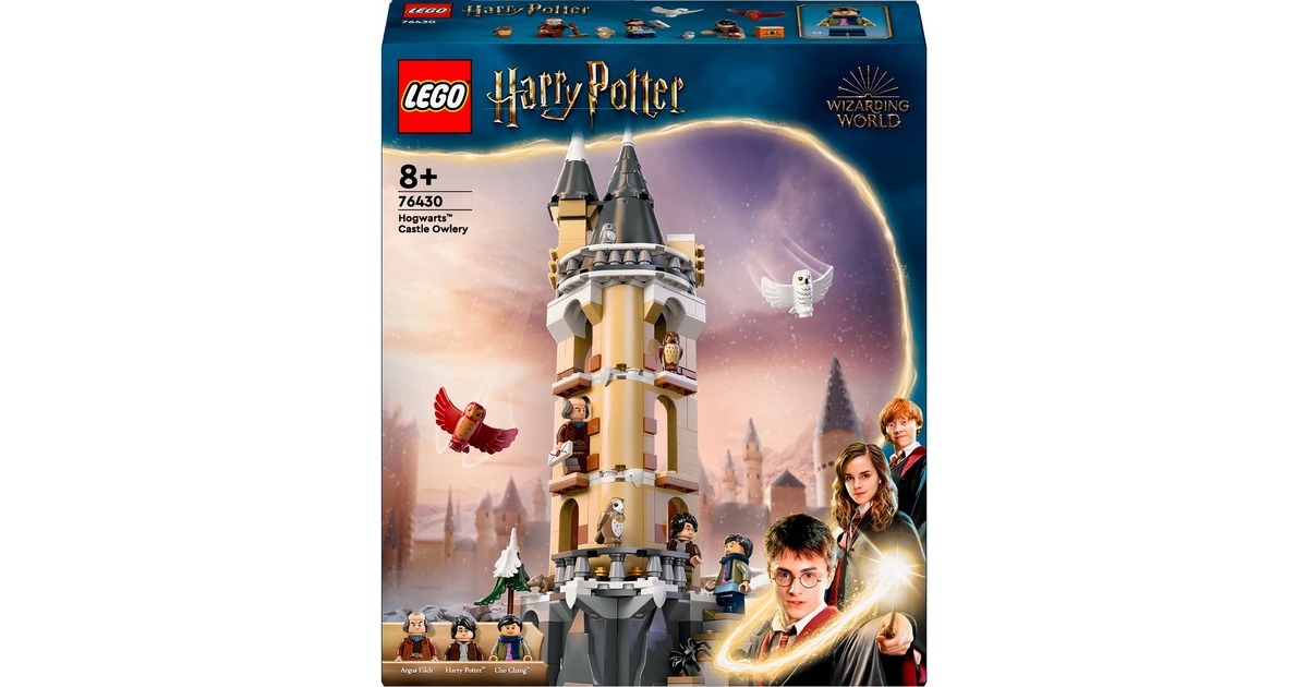 LEGO 76430 Harry Potter Eulerei auf Schloss Hogwarts, Konstruktionsspielzeug