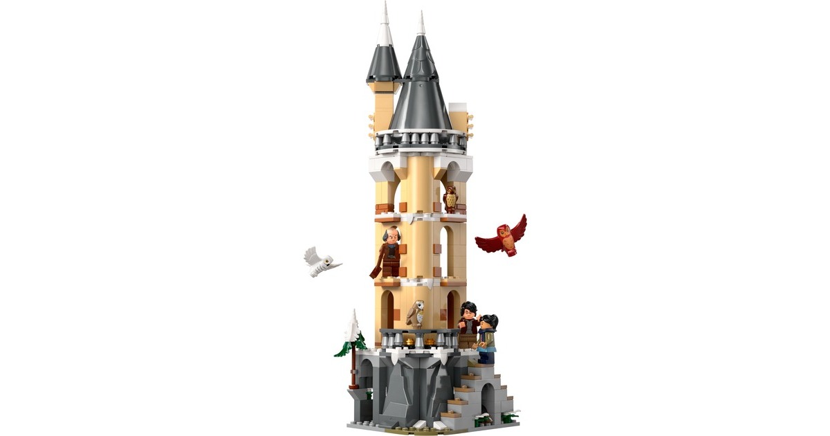 LEGO 76430 Harry Potter Eulerei auf Schloss Hogwarts, Konstruktionsspielzeug