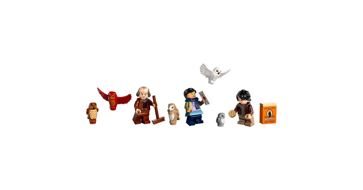 LEGO 76430 Harry Potter Eulerei auf Schloss Hogwarts, Konstruktionsspielzeug