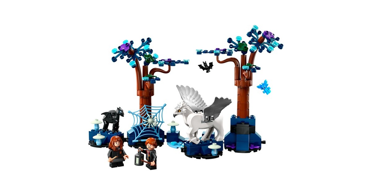 LEGO 76432 Harry Potter Der verbotene Wald: Magische Wesen, Konstruktionsspielzeug