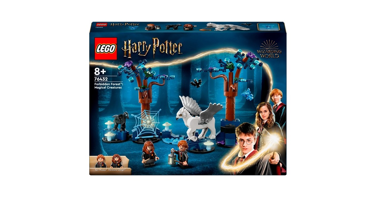 LEGO 76432 Harry Potter Der verbotene Wald: Magische Wesen, Konstruktionsspielzeug