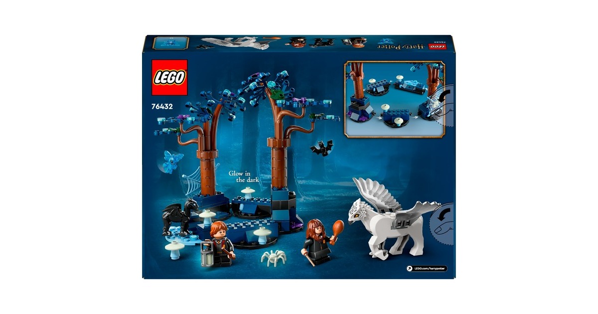 LEGO 76432 Harry Potter Der verbotene Wald: Magische Wesen, Konstruktionsspielzeug