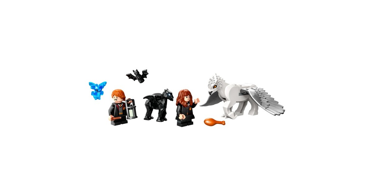 LEGO 76432 Harry Potter Der verbotene Wald: Magische Wesen, Konstruktionsspielzeug
