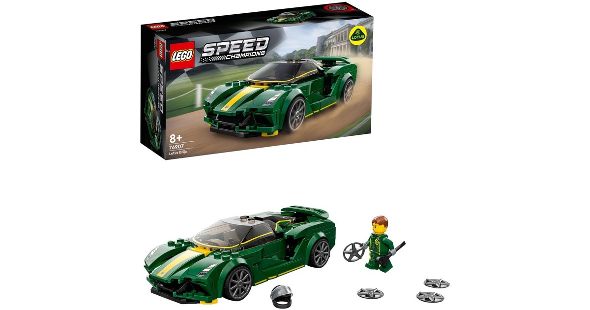 LEGO 76907 Speed Champions Lotus Evija, Konstruktionsspielzeug