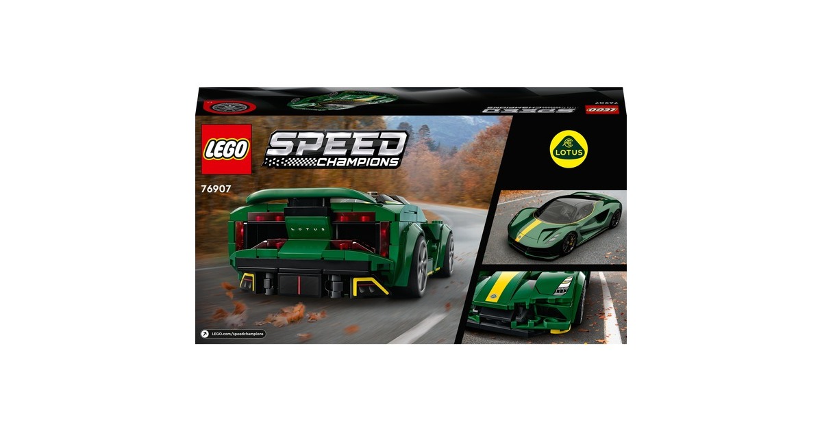 LEGO 76907 Speed Champions Lotus Evija, Konstruktionsspielzeug