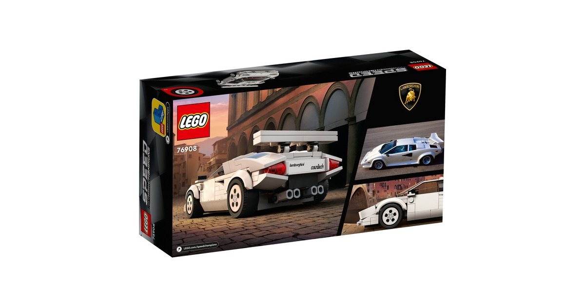 LEGO 76908 Speed Champions Lamborghini Countach, Konstruktionsspielzeug