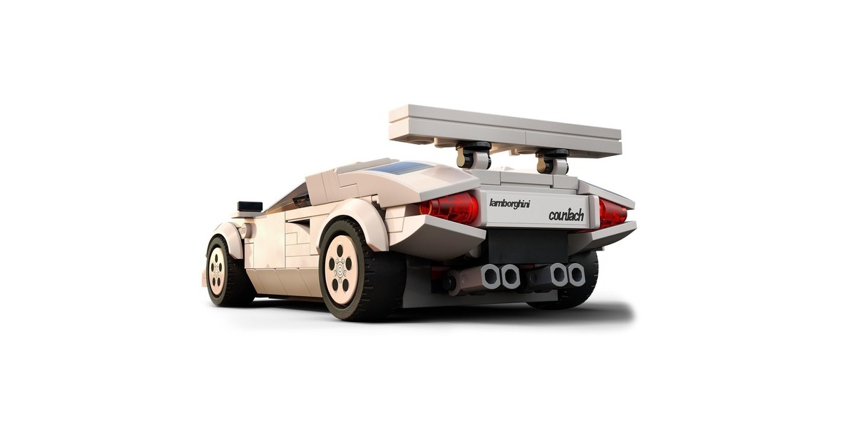 LEGO 76908 Speed Champions Lamborghini Countach, Konstruktionsspielzeug