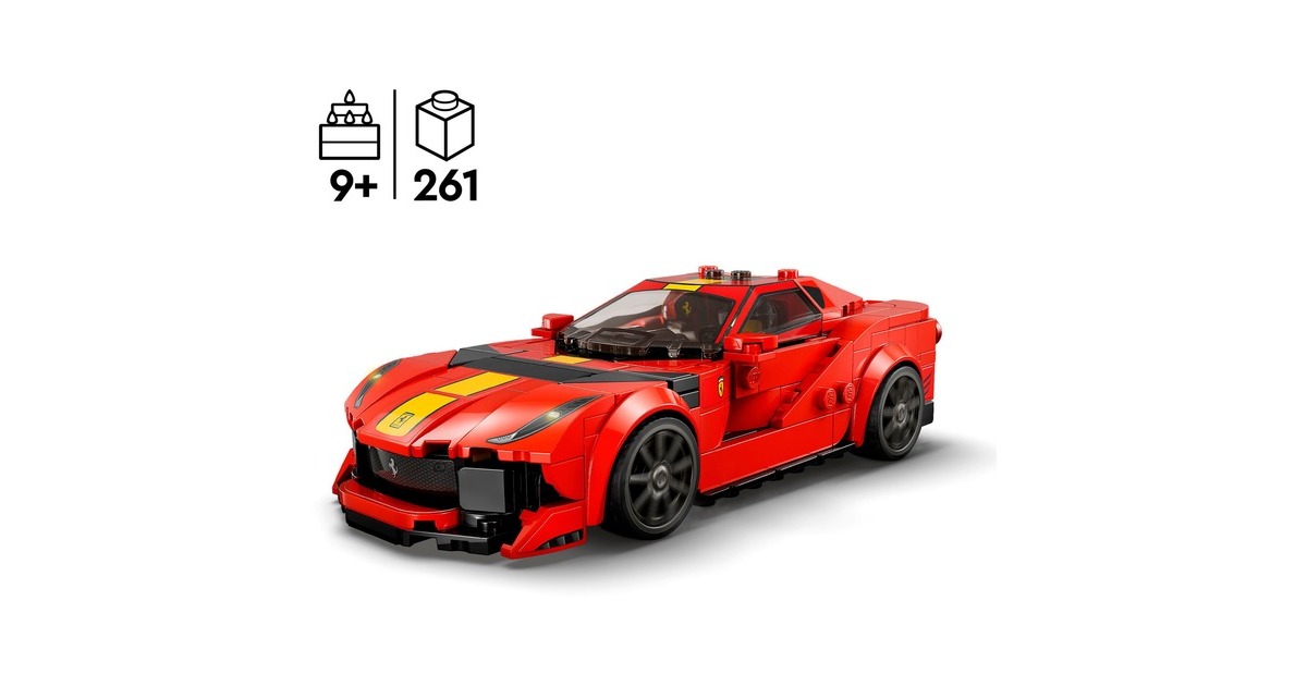 LEGO 76914 Speed Champions Ferrari 812 Competizione, Konstruktionsspielzeug