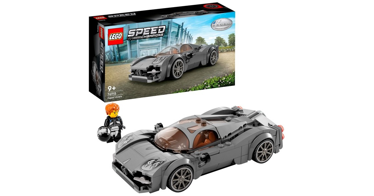LEGO 76915 Speed Champions Pagani Utopia, Konstruktionsspielzeug