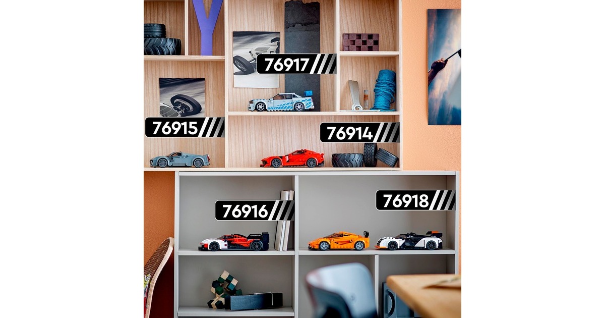 LEGO 76915 Speed Champions Pagani Utopia, Konstruktionsspielzeug