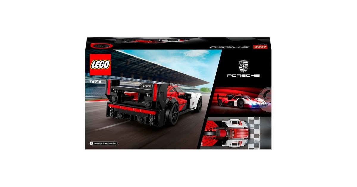 LEGO 76916 Speed Champions Porsche 963, Konstruktionsspielzeug