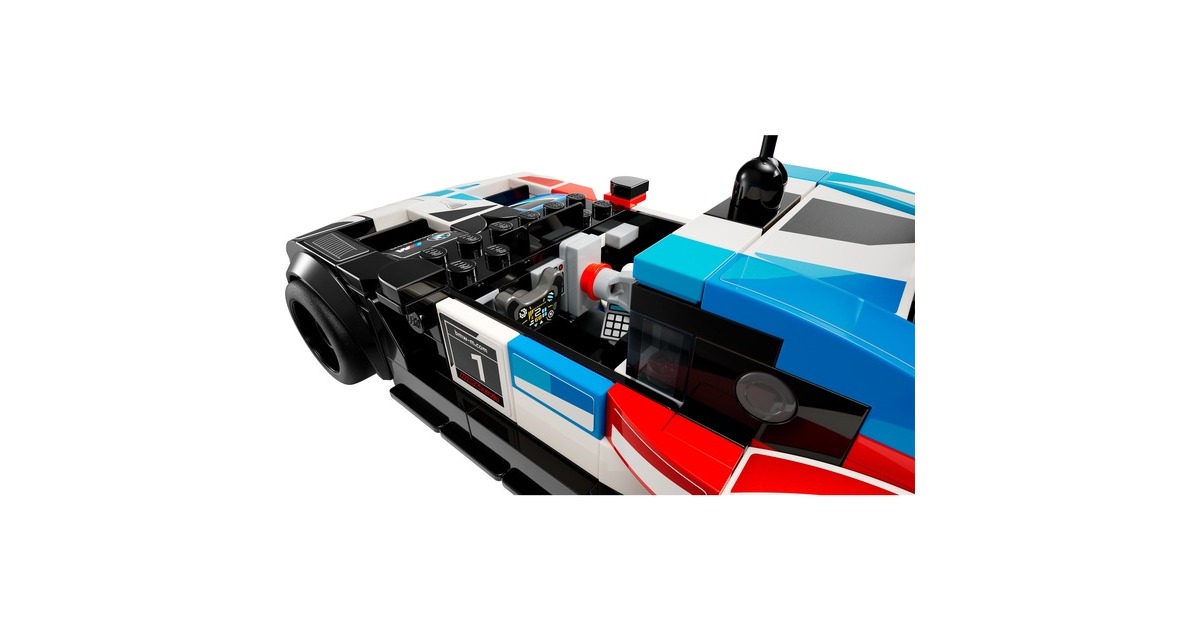 LEGO 76922 Speed Champions BMW M4 GT3 & BMW M Hybrid V8 Rennwagen, Konstruktionsspielzeug