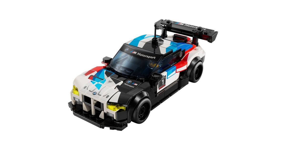 LEGO 76922 Speed Champions BMW M4 GT3 & BMW M Hybrid V8 Rennwagen, Konstruktionsspielzeug