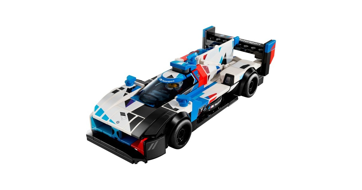 LEGO 76922 Speed Champions BMW M4 GT3 & BMW M Hybrid V8 Rennwagen, Konstruktionsspielzeug