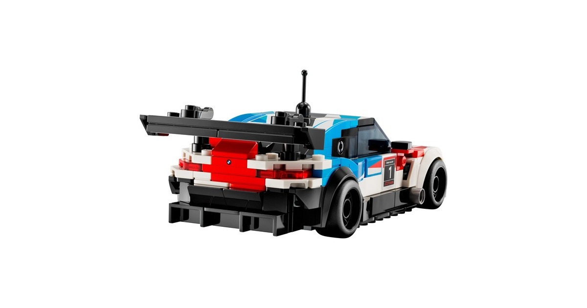 LEGO 76922 Speed Champions BMW M4 GT3 & BMW M Hybrid V8 Rennwagen, Konstruktionsspielzeug