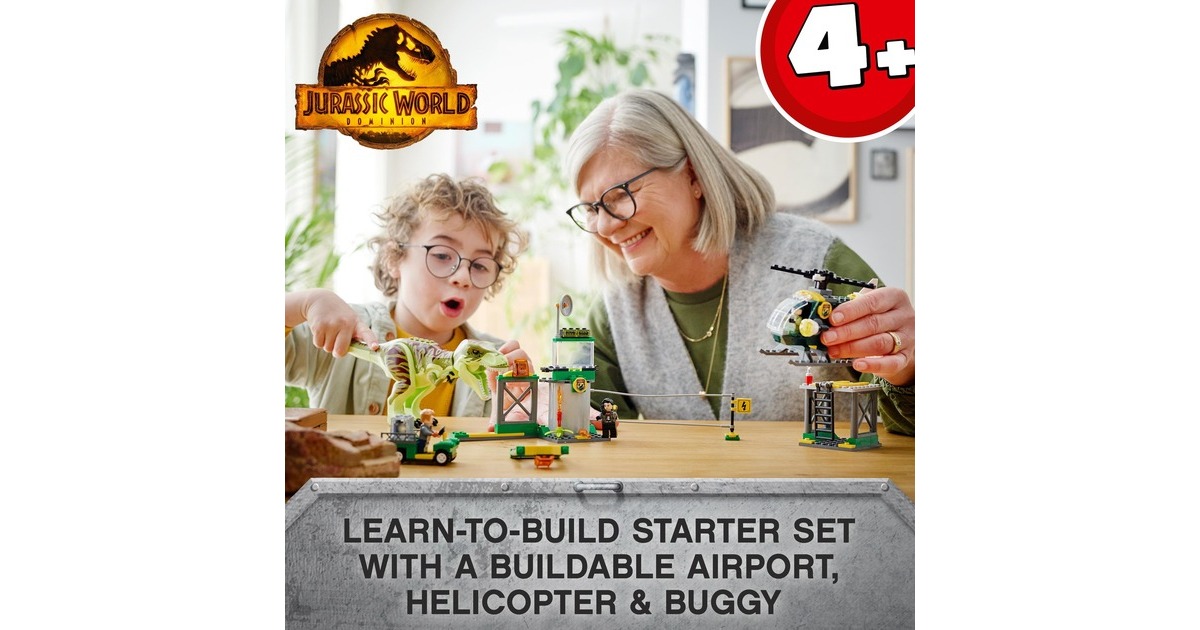 LEGO 76944 Jurassic World T. Rex Ausbruch, Konstruktionsspielzeug