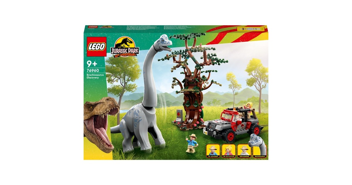 LEGO 76960 Jurassic World Entdeckung des Brachiosaurus, Konstruktionsspielzeug
