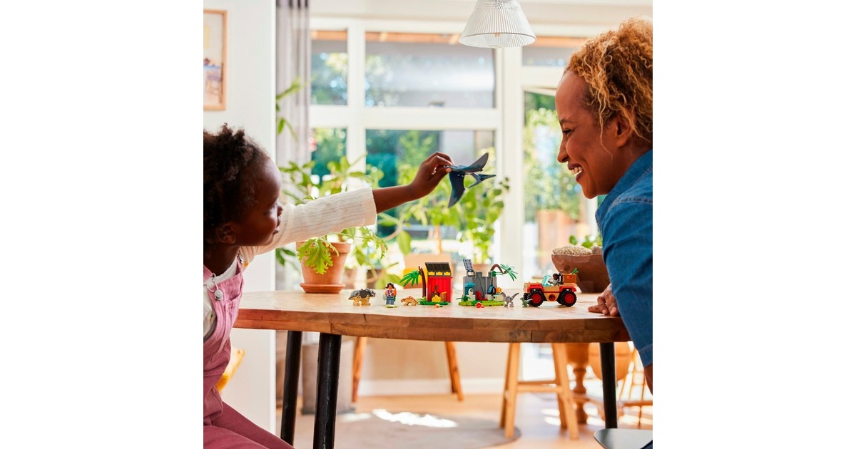 LEGO 76963 Jurassic World Rettungszentrum für Baby-Dinos, Konstruktionsspielzeug