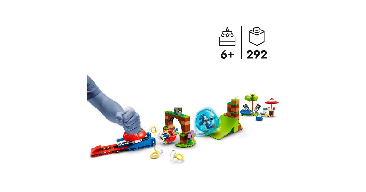 LEGO 76990 Sonic the Hedgehog Sonics Kugel-Challenge, Konstruktionsspielzeug