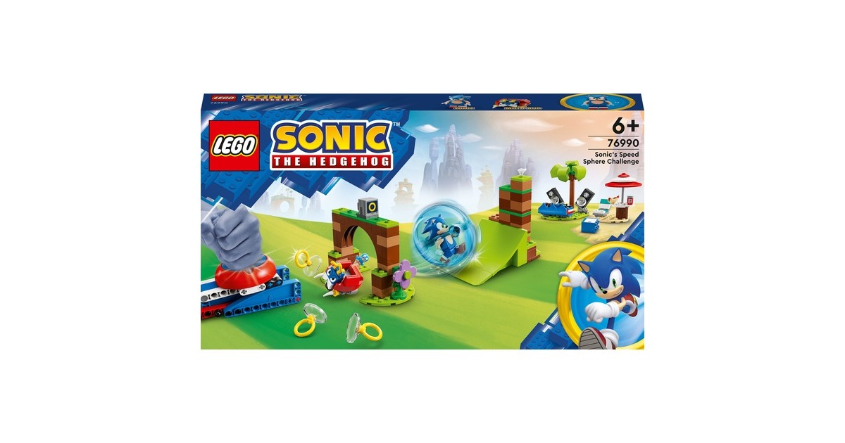 LEGO 76990 Sonic the Hedgehog Sonics Kugel-Challenge, Konstruktionsspielzeug