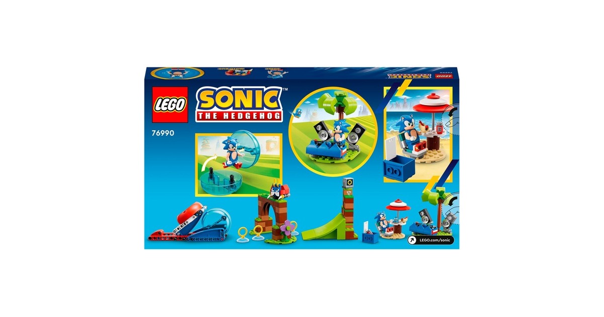 LEGO 76990 Sonic the Hedgehog Sonics Kugel-Challenge, Konstruktionsspielzeug