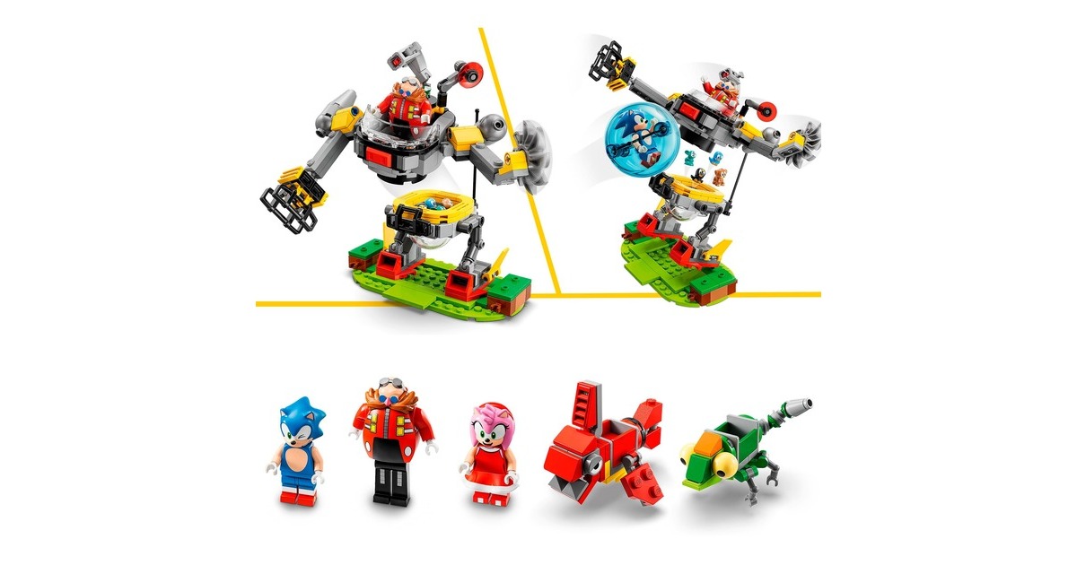 LEGO 76994 Sonic the Hedgehog Sonics Looping-Challenge in der Green Hill Zone, Konstruktionsspielzeug