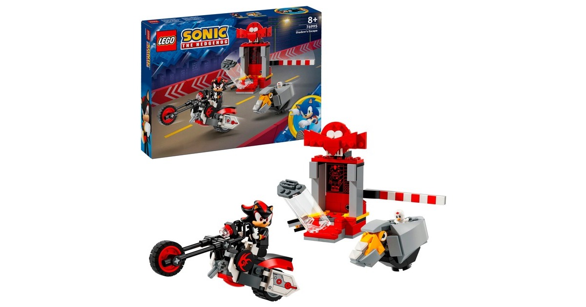 LEGO 76995 Sonic the Hedgehog Shadow the Hedgehog Flucht, Konstruktionsspielzeug LEGO 76995 Sonic the Hedgehog Shadow the Hedgehog Flucht, Konstruktionsspielzeug