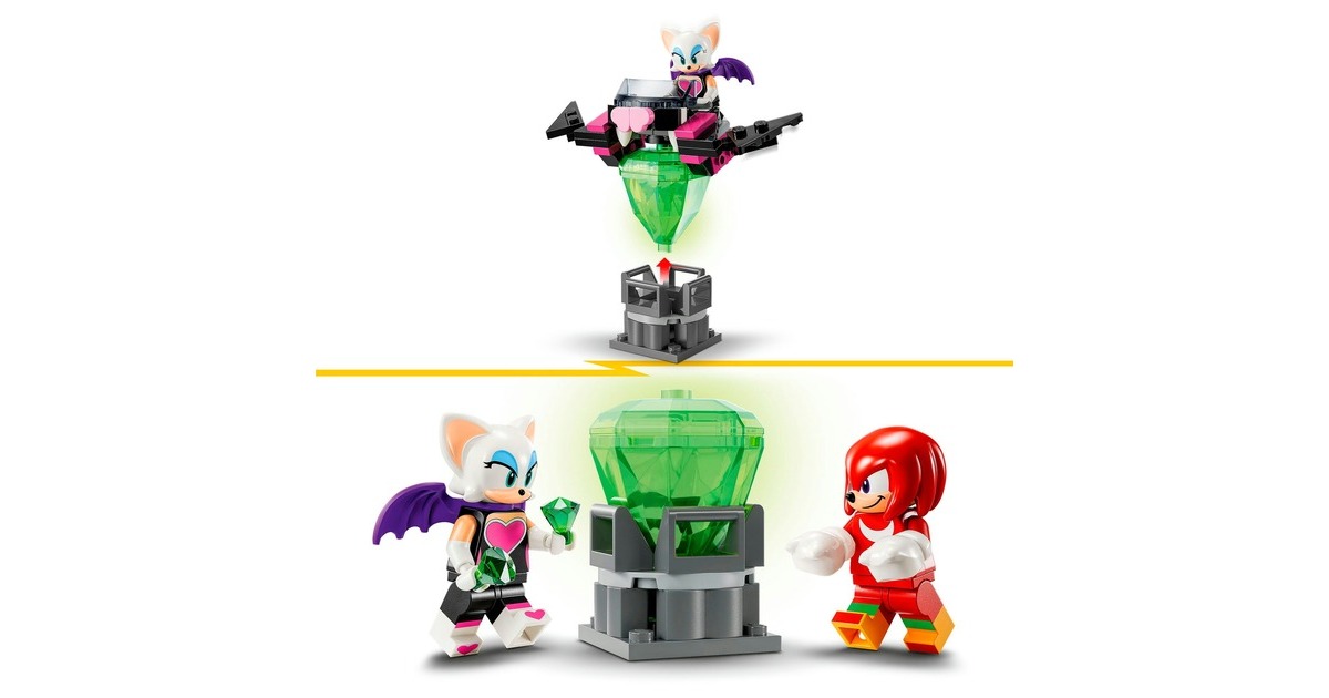 LEGO 76996 Sonic the Hedgehog Knuckles' Wächter-Mech, Konstruktionsspielzeug