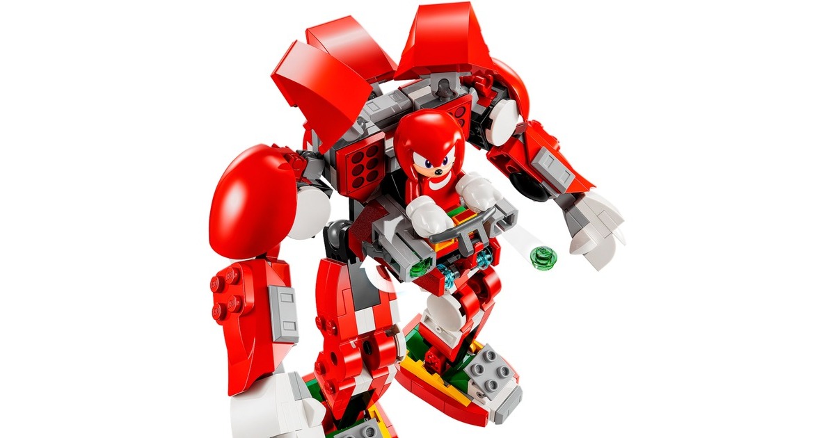 LEGO 76996 Sonic the Hedgehog Knuckles' Wächter-Mech, Konstruktionsspielzeug