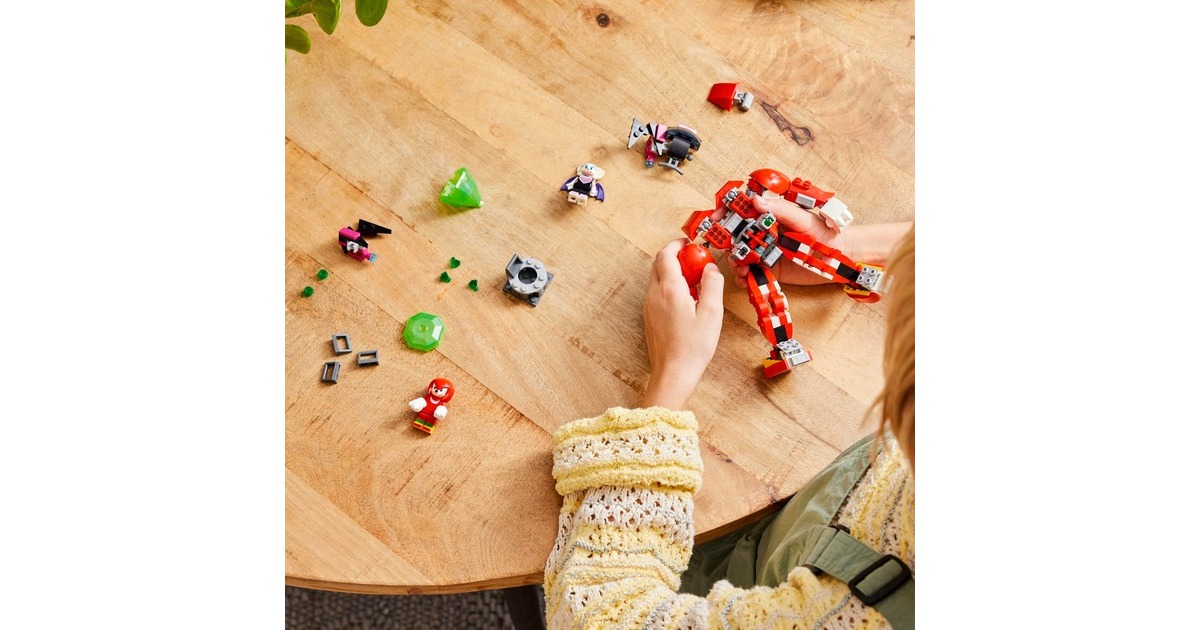 LEGO 76996 Sonic the Hedgehog Knuckles' Wächter-Mech, Konstruktionsspielzeug