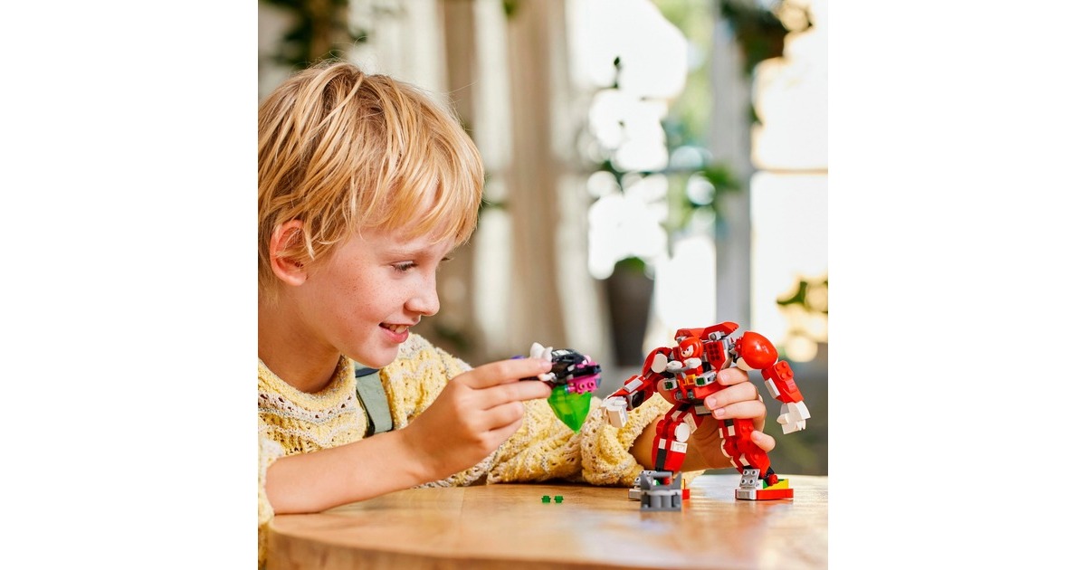 LEGO 76996 Sonic the Hedgehog Knuckles' Wächter-Mech, Konstruktionsspielzeug