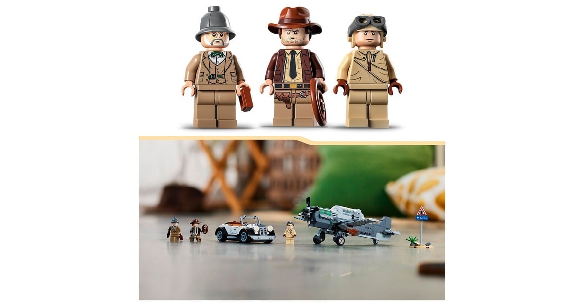 LEGO 77012 Indiana Jones Flucht vor dem Jagdflugzeug, Konstruktionsspielzeug