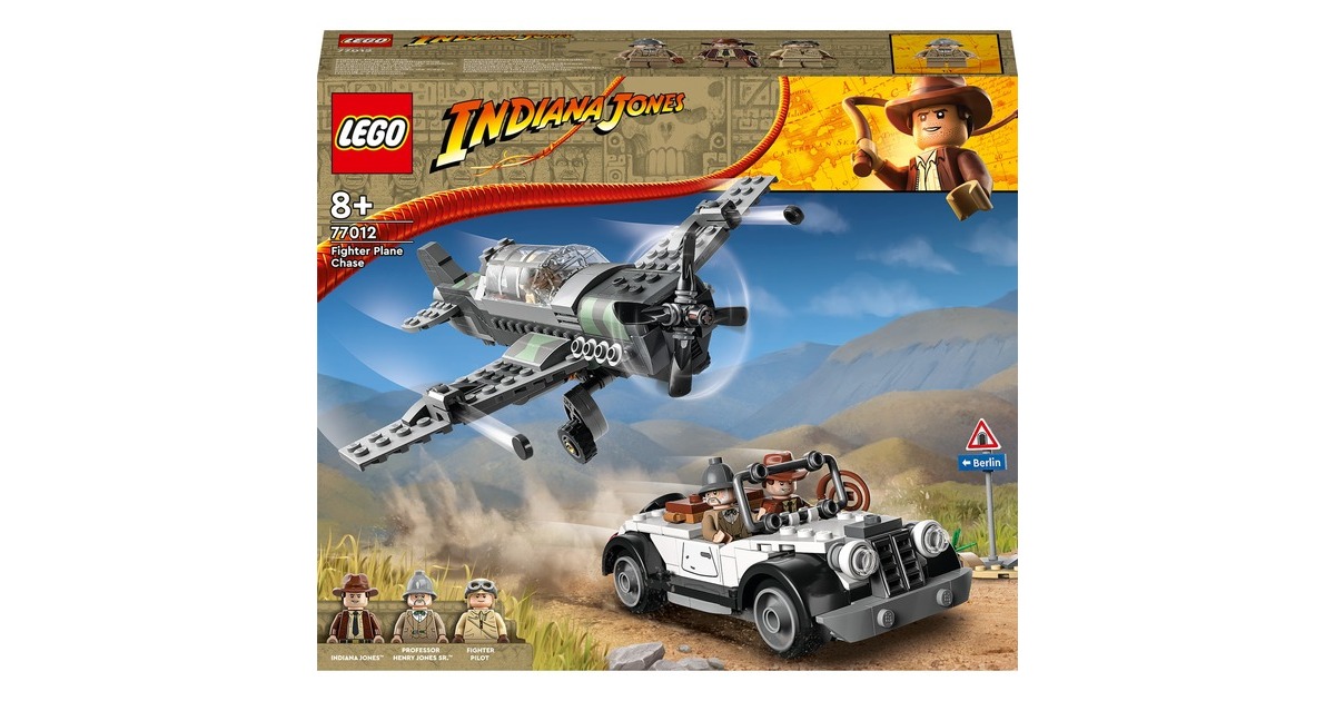 LEGO 77012 Indiana Jones Flucht vor dem Jagdflugzeug, Konstruktionsspielzeug(Outlet)